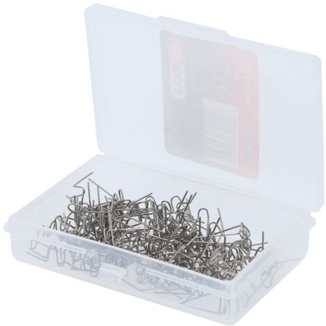 KS Tools Reparaturklammer W-Form Ø 0,6 mm, 100 Stück - 150.1053