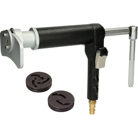 Kstools – Repousse-piston pneumatique avec coupelles universelles – Adaptateur 2/3 ergots – Compatible freins arrière – Corps aluminium léger