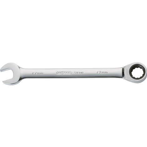 KSTOOLS KS TOOLS Ringratschenschlüssel GEARplus gerade, CrV, 7mm