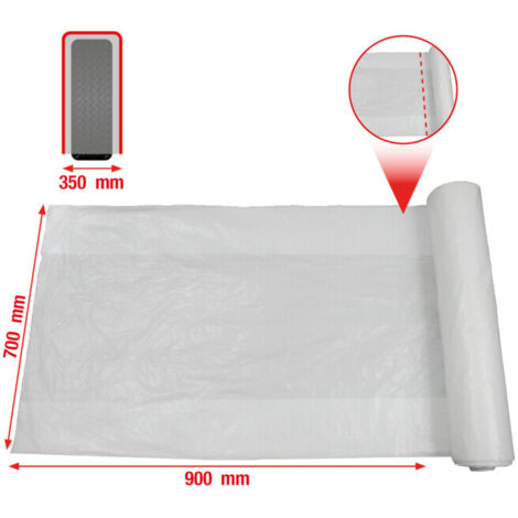 KS Tools Sac pour roues, blanc, 100 Stück