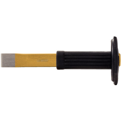 KS Tools Schlitzmeißel mit Handschutzgriff, 230mm
