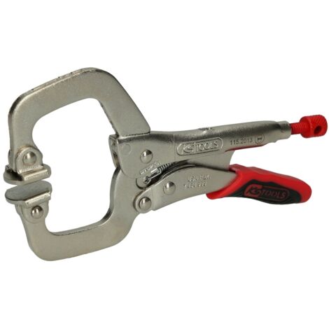 KS Tools Schweiß-Klammer-Gripzange, beweglichen Spannbacken 0-30mm - 115.2013