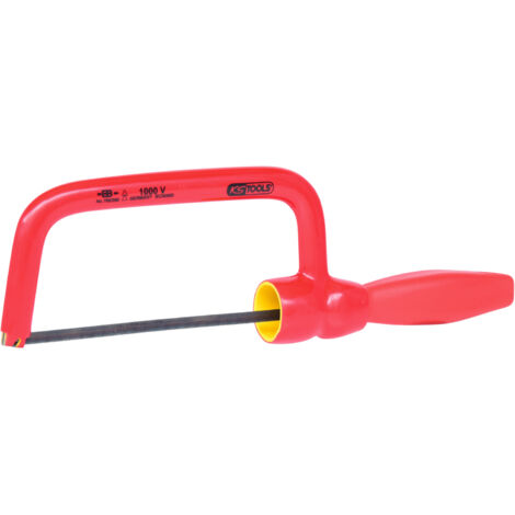 KS TOOLS Scie à métaux avec revêtement isolant, 280 mm ( 117.1321 )