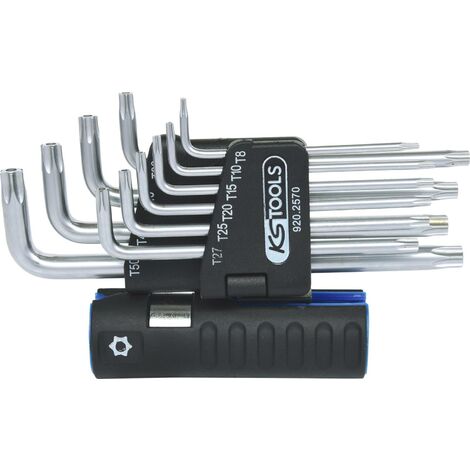 SET CHIAVI MASCHIO LTI TORX LUNGHE T10,15,20,25,27,30,40,45,50 9 PEZZI —  Filva Industria