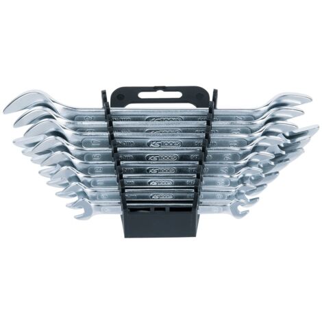 KS TOOLS Set chiavi doppie a forcella, 8 pezzi, 6x7-20x22 mm