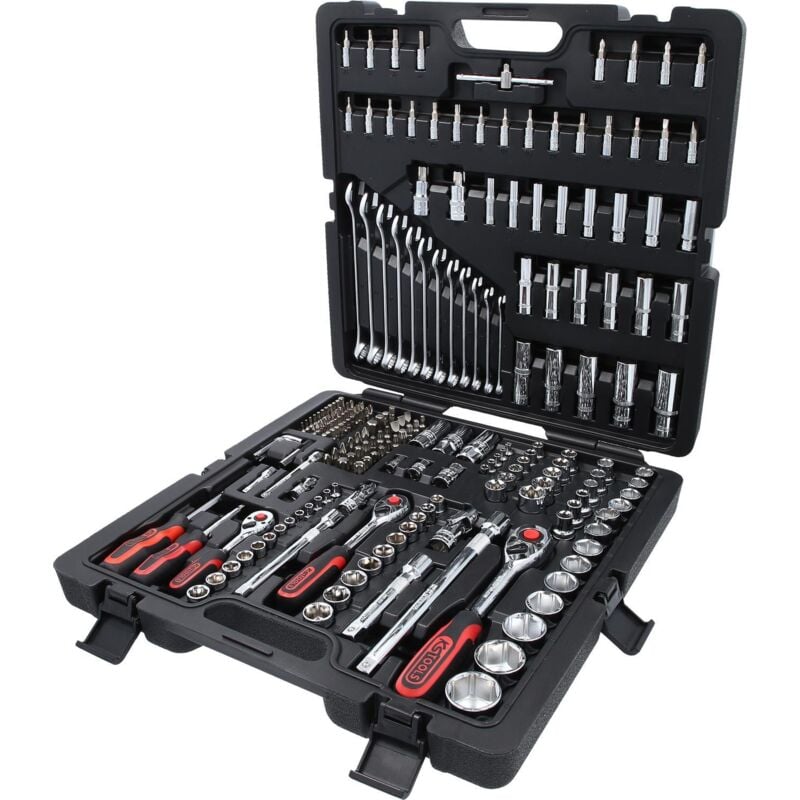

Kstools - KS Tools Juego de llaves de vaso CHROMEplus de 1/4+ 3/8 + 1/2. 216 pzas.