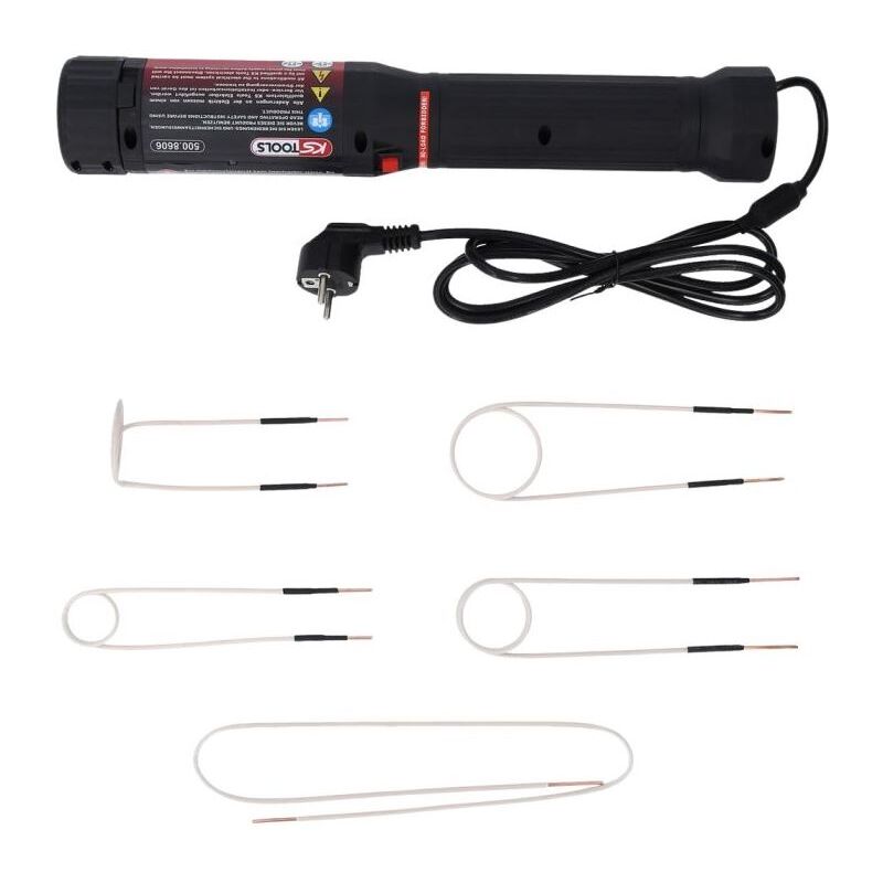 Kstools - ks Tools - Coffret pistolet à chaleur par induction 1100 w, 6 pièces - 500.8605