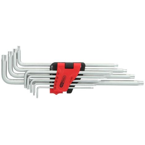 KS Tools  Set di chiavi a brugola extra lunghe  TORX®  9 pezzi