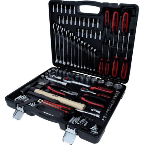 KS Tools Set di Chiavi a Bussola 97 Pezzi 1-4'' + 1-2''