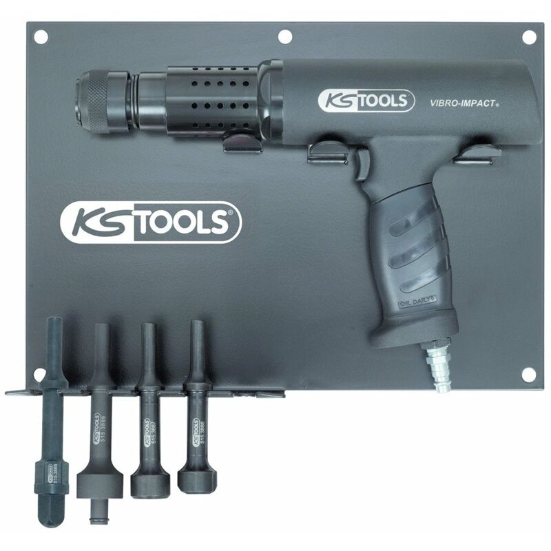 Image of Kstools - ks Tools 515.3880 Serie di scalpellatori ad aria compressa, 6 pz