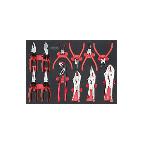 KS Tools  Set di pinze SCS  12 pezzi  modulo per tutto un