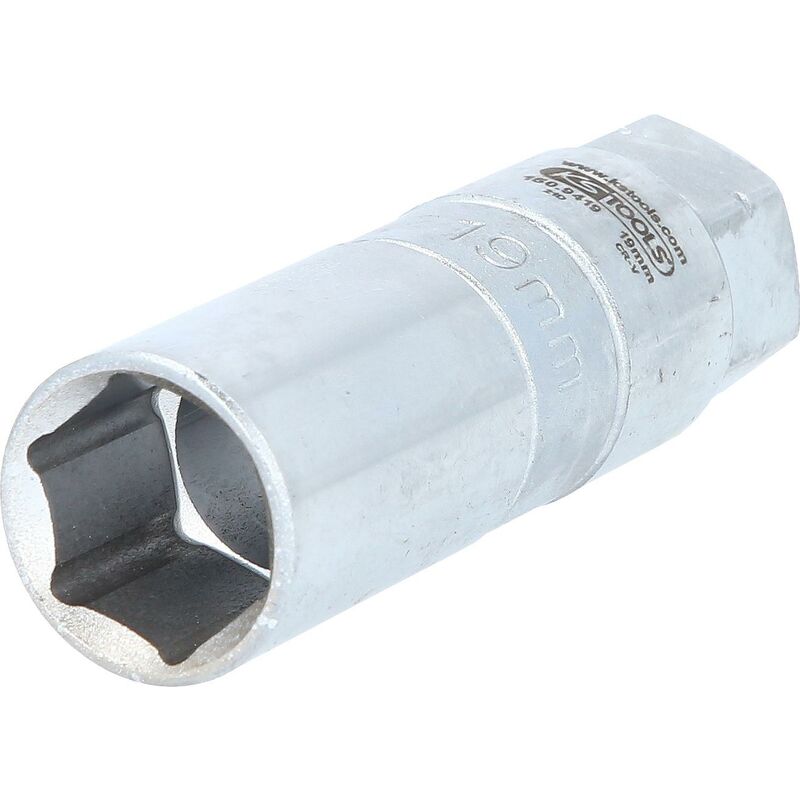 Kstools - Llave de vaso de sufridera de hexágono exterior para amortiguador, 19 mm