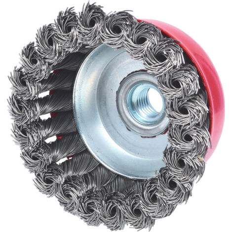 KS Tools Stahldrahttopfbürste 0,5 mm, Ø 90 mm
