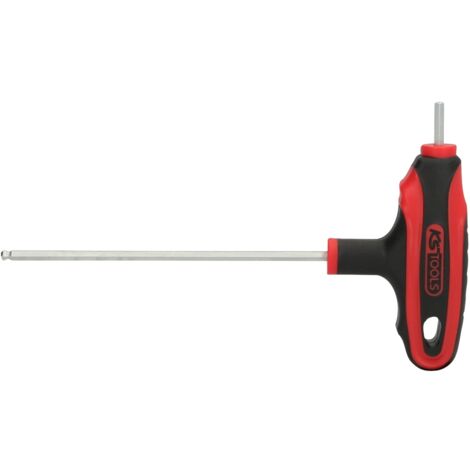 ERGOTORQUEplus T-Griff-Innensechskant-Kugelkopf-Schlüssel, 4mm