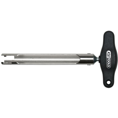 KS Tools T-Griff-Zündkerzenstecker-Abzieher, kurz, 225mm - 500.7525