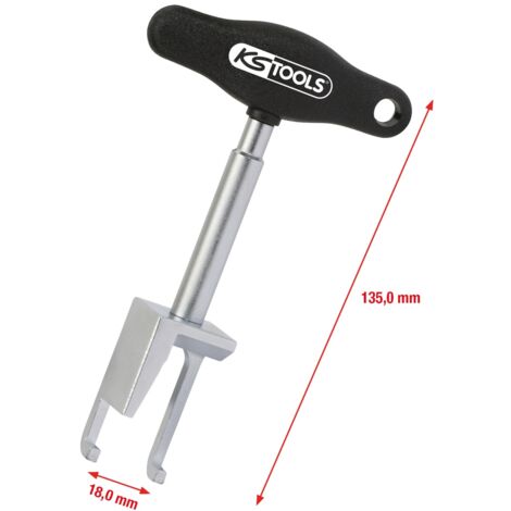 KS Tools T-Griff-Zündspulen-Abzieher, Typ 2, 135mm - 500.7545