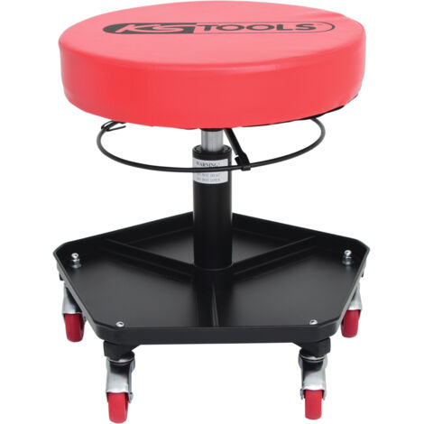 KS Tools - Tabouret sur roulette réglable en hauteur - 500.8030