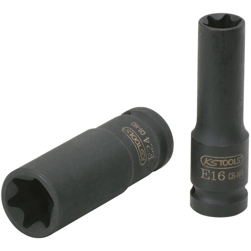 

KS TOOLS 1/2' Llave de vaso especial para ruedas E-Torx E24