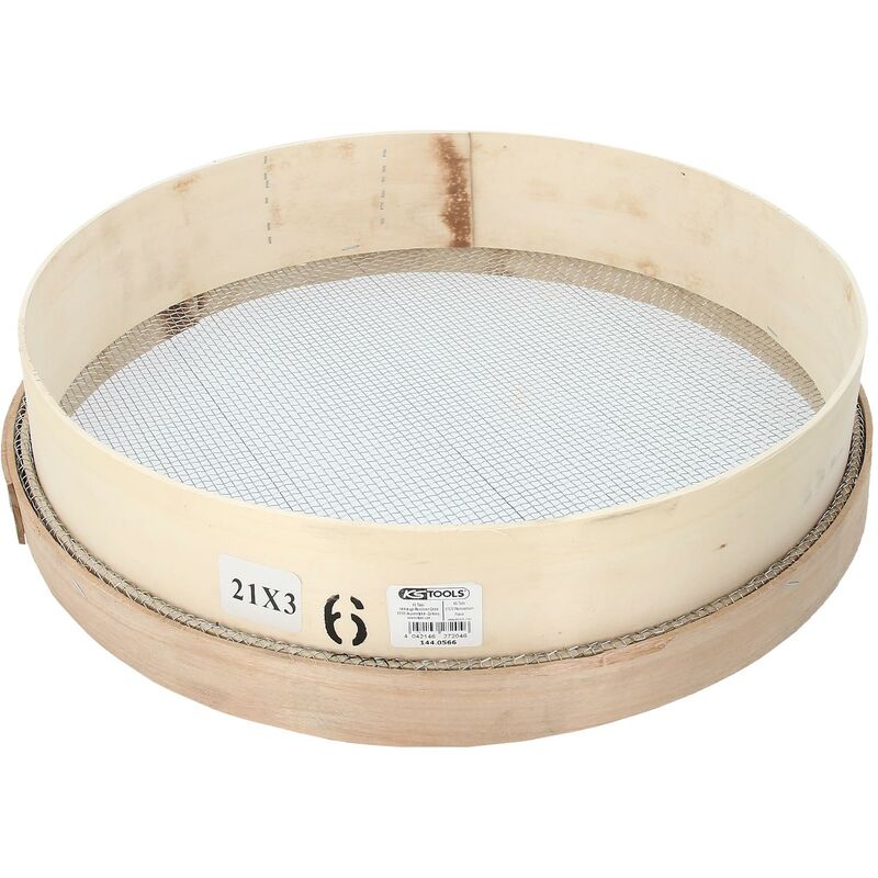 

KS TOOLS Criba Ø 420mm, madera, Abertura de tamiz 3,93mm
