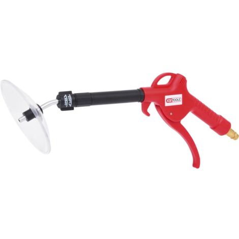 KS Tools Teleskop-Druckluft-Ausblaspistole 90-190mm mit Schutzschild - 515.1906