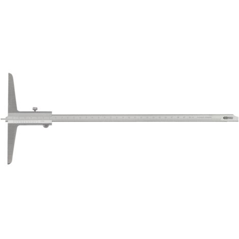 KS Tools Tiefenmessschieber mit Messstift, 0-200 mm