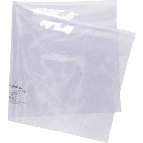 KS Tools - Toile de protection isolée transparente, 600x600 mm - 117.2307