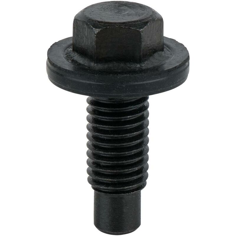 

KS TOOLS Tornillo de drenaje de aceite, hexágono exterior 15 mm, M12x1,75x28,5 mm, paquete de 25