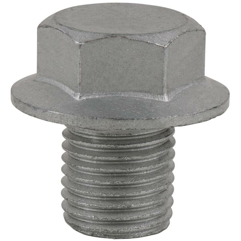 

KS TOOLS Tornillo de drenaje de aceite, hexágono exterior 18 mm, M22x1,5x16 mm, paquete de 25