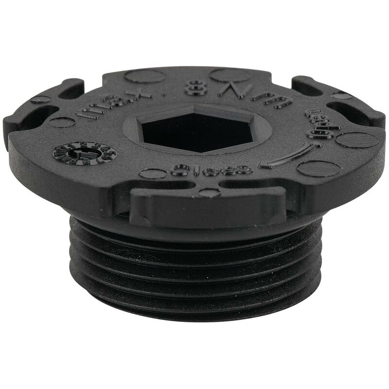 

KS TOOLS Tornillo de tornillo de drenaje de aceite tipo Allen 10 mm, M24x1,5x12 mm, paquete de 25