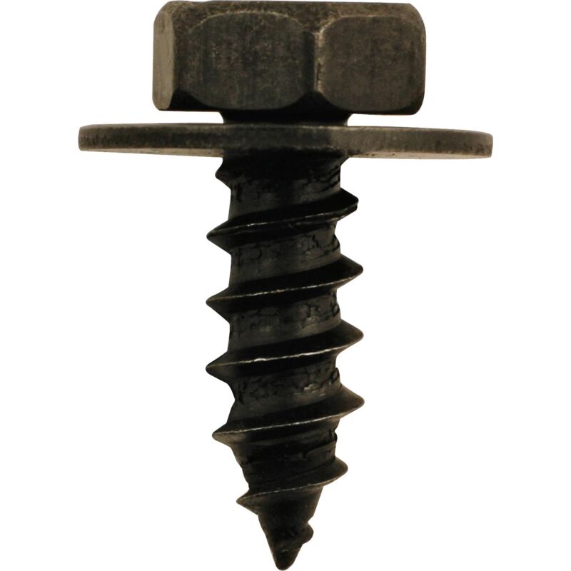 

Kstools - KS TOOLS Tornillo metálico/arandela, negro, universal, paquete de 50