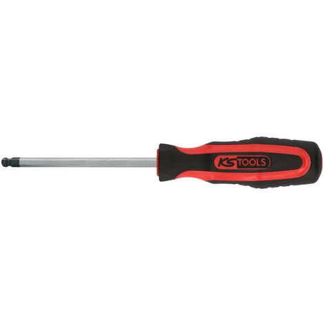 KS TOOLS Tournevis ERGOTORQUEplus 6 pans tête sphérique, 8,0mm