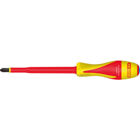 KS Tools - Tournevis PHILLIPS® bi-matière isolé 1000V, PH3 - 150x275 mm - 922.6212