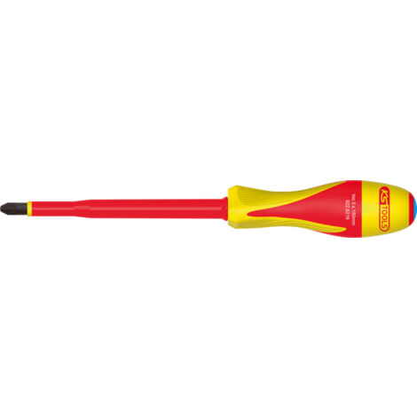 KS Tools - Tournevis POZIDRIV® bi-matière isolé 1000V, PZ3 - 205x265 mm - 922.6216