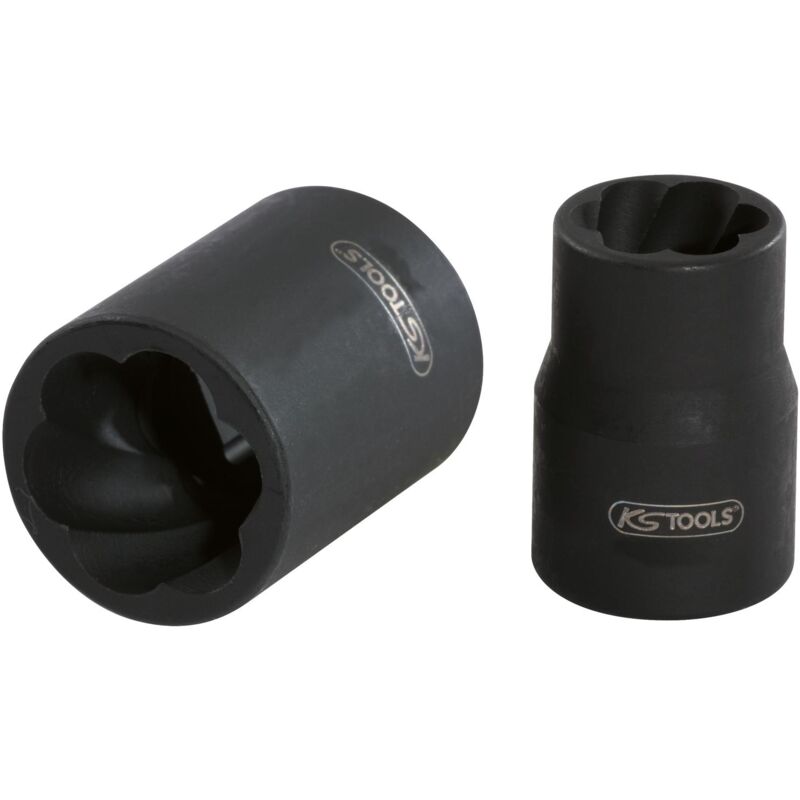 

Kstools - KS TOOLS 3/8' Llave de vaso con ranura espiral 15mm