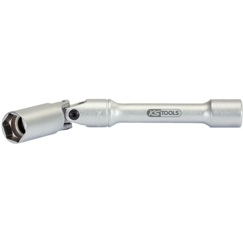 

KS TOOLS Llave de vaso articulada para bujías 3/8', entrecaras 9, l = 150 mm