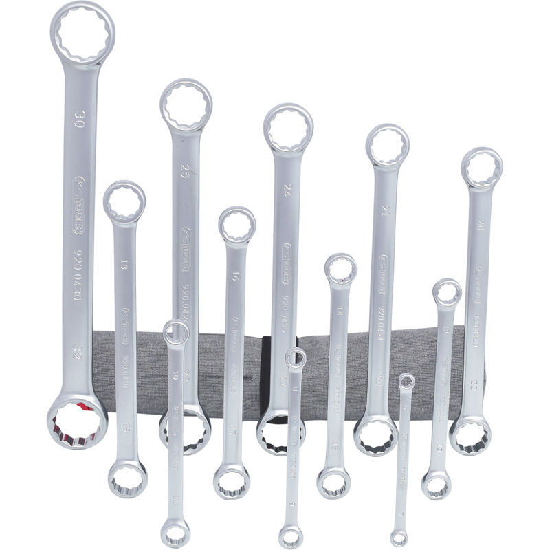 920.0450 KS TOOLS ULTIMATEplus Doppel-Ringschlüssel-Satz 12-tlg gerade