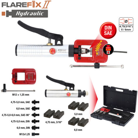 KS Tools Universal-Bördelgerät-Satz, 11-teiligFlarefix II