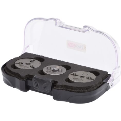KS Tools Universal Bremskolben-Rückstell-Werkzeug-Adapter-Satz, 3-tlg