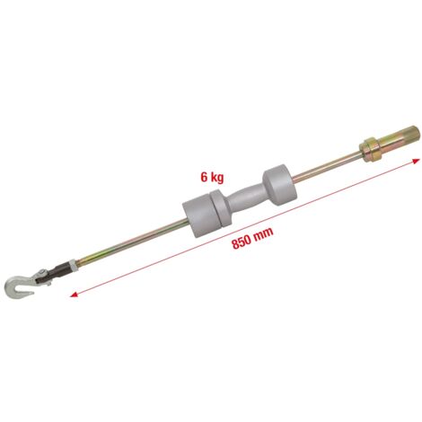 KS Tools Universal-Gleithammer, inkl. Zughaken und Adapter