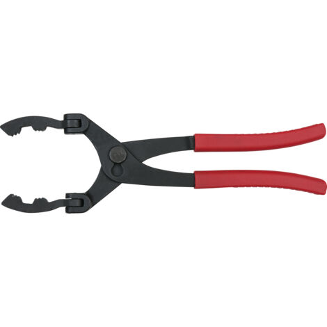 KS Tools Universal Kraftstofffilter-Zange mit abwinkelbaren Backen