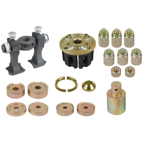 KS Tools Universal-Werkzeug-Satz zur Kompakt-Radlager-De-/Montage, 33-tlg