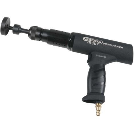 KS Tools Vibro-Impact Druckluft- Meißelhammer-Satz, 6-tlg