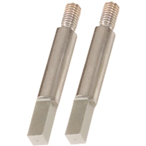 KS Tools Vierkantadapter, 6 mm, 2er Pack, verchromt