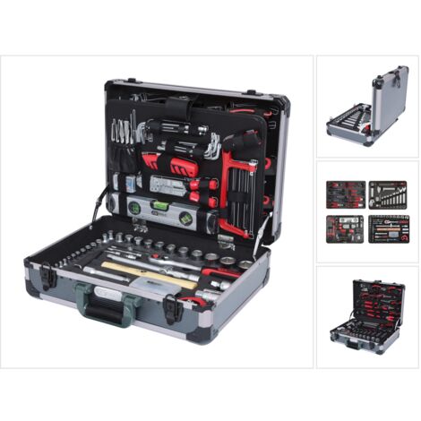 1/4 Zoll +1/2 Zoll Werkzeug-Satz. 127-tlg. 911.0