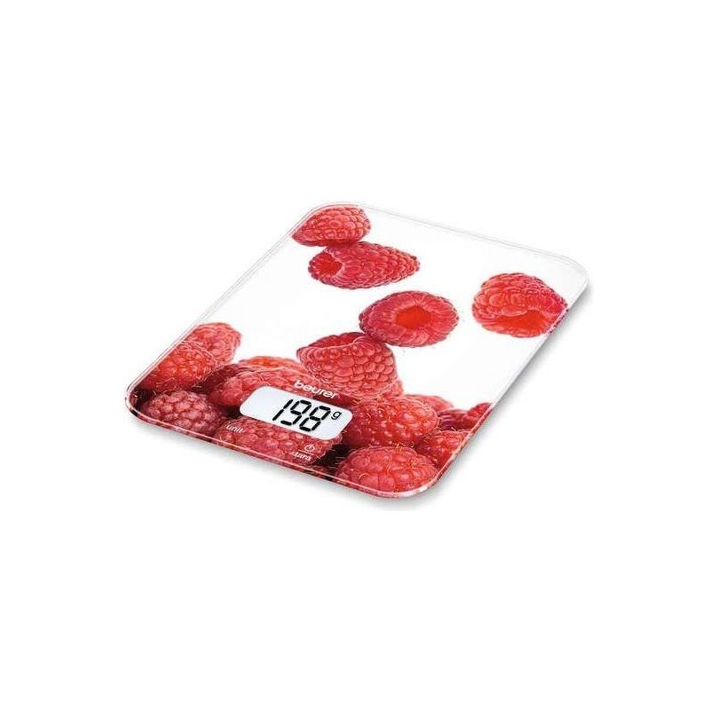 Beurer - Bilancia da cucina 5kg-1gr Disp.digitale fantasia Frutta