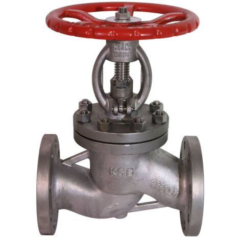 KSB Absperrventil BOACHEM ZXA, DN 50 PN 10/40, Drosselkegel, 1.4408