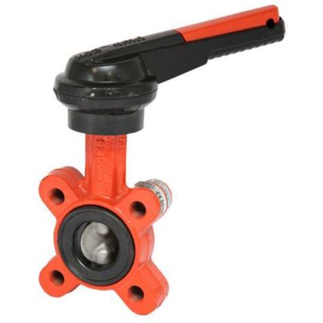KSB/AMRI Absperrklappe BOAX-SF Handhebel Gewindeflansch PN10/16 DN 32 Nitril 42381844