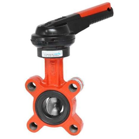 KSB/AMRI Absperrklappe BOAX-SF Handhebel Gewindeflansch PN10/16 DN 40 Nitril 42094799