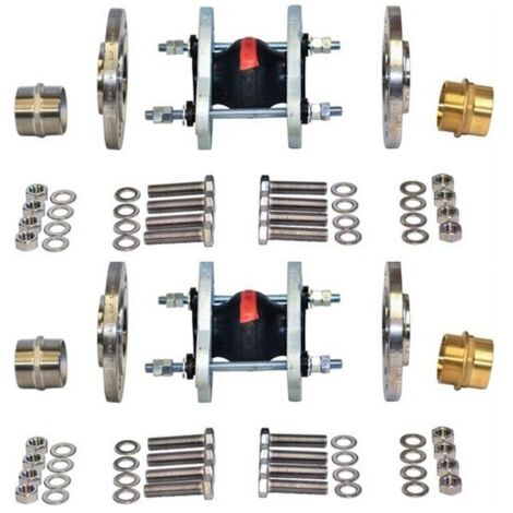 KSB Anschlussset G 2" x 42, Typ 50 DN 40 / G 1 1/2" Innengewinde PN 16, mit Längenbegrezung