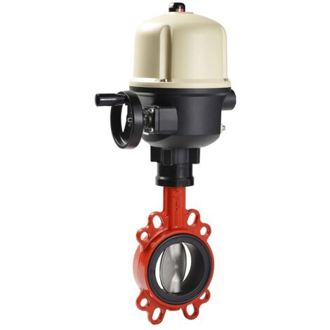 KSB Einklemm-Absperrklappe BOAX-S mit E-Antrieb AQ15 400V, PN 6/10/16, DN 150